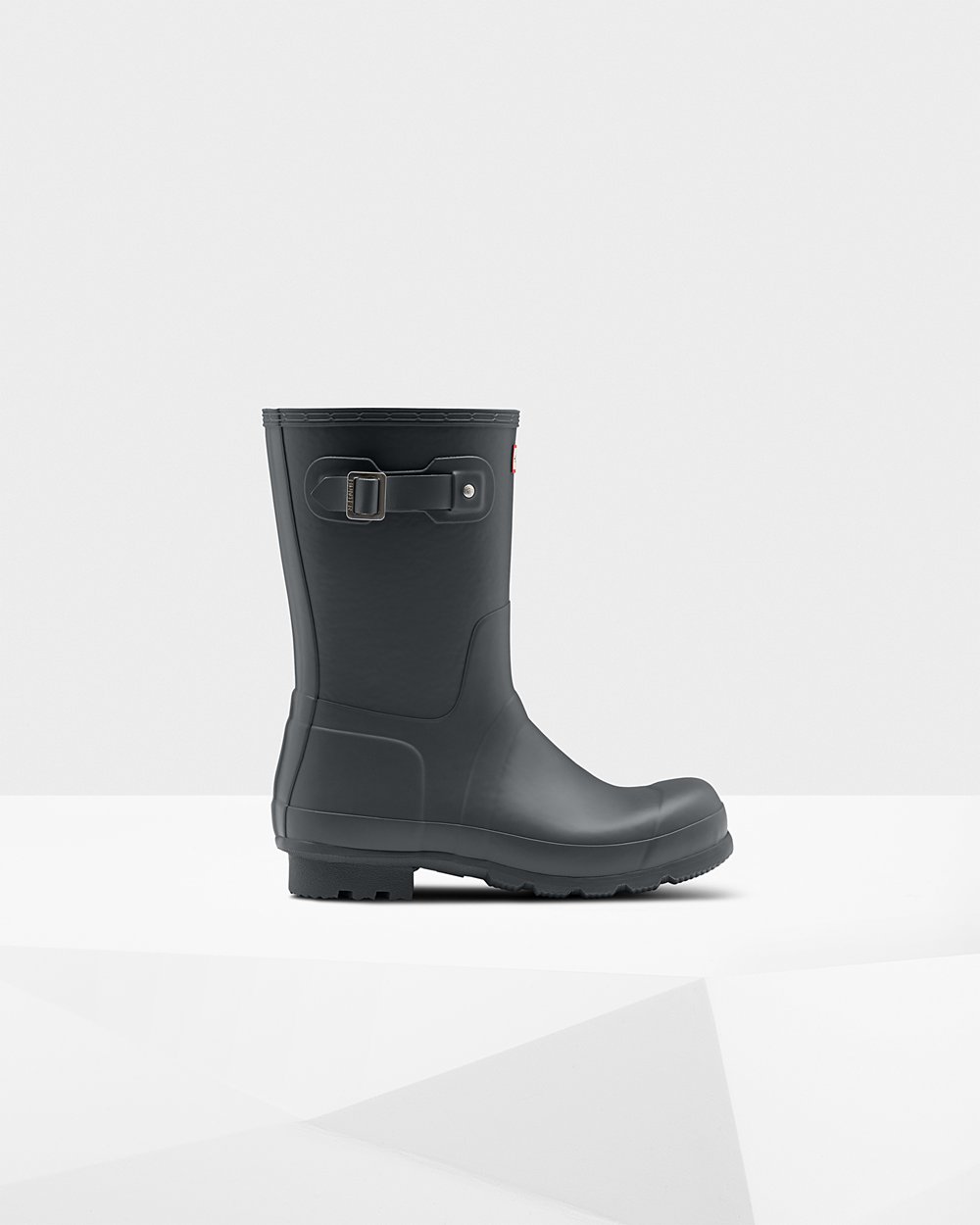 Hunter Hombre Original Insulated - Botas de Lluvia Verde Oscuro - 627-LQVTPD